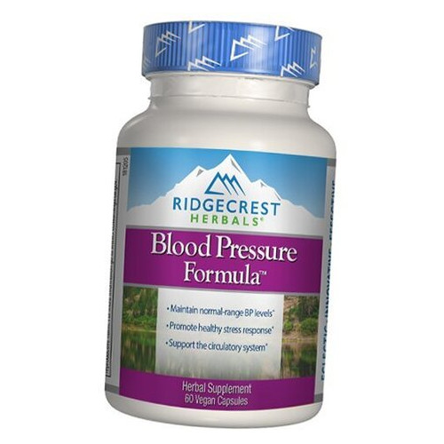 Вітаміни Ridgecrest Herbals Blood Pressure Formula 60 вегкапсул (71390005) фото №1