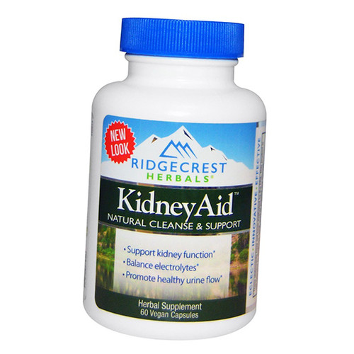 Вітаміни Ridgecrest Herbals KidneyAid 60 вегкапсул (71390002) фото №2