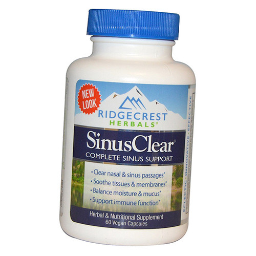 Вітаміни Ridgecrest Herbals SinusClear 60 вегкапсул (71390004) фото №2
