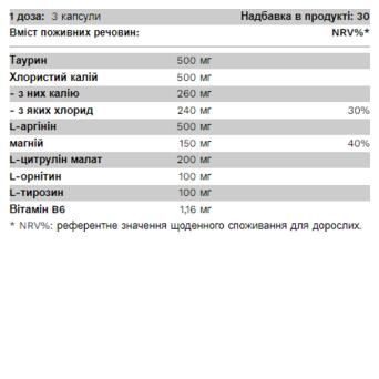 Вітаміни Pure Gold Endurance - 90 caps фото №2