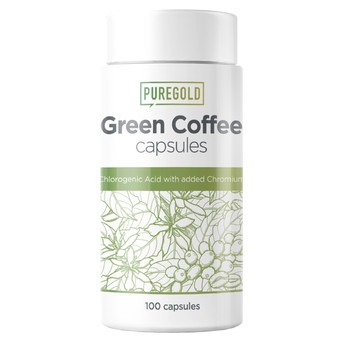 Вітаміни Pure Gold Green Coffee - 100 caps фото №1