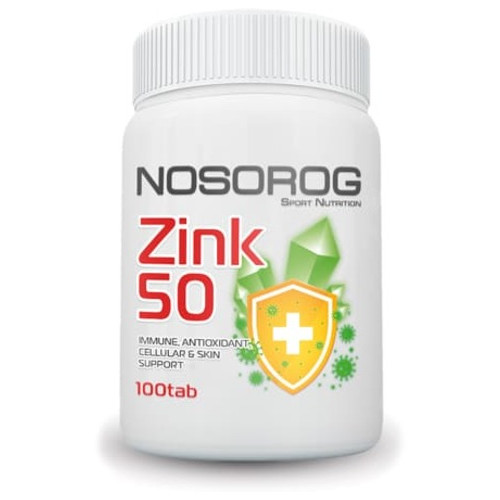 Вітаміни Nosorog Zinc 50100 таб фото №1
