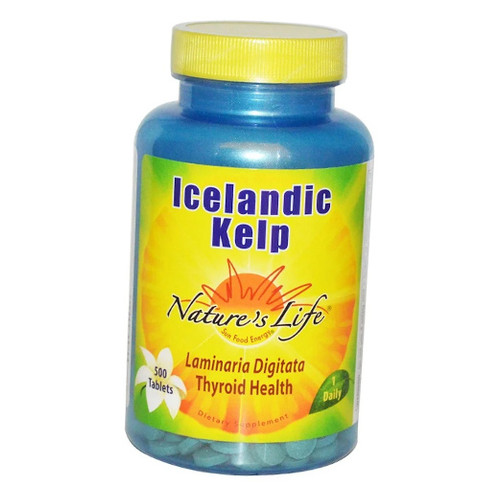Вітаміни Natures Life Icelandic Kelp 500таб (36454003) фото №1
