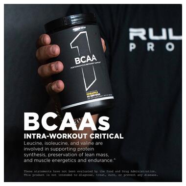 Амінокислота ВСАА Rule 1 BCAA 510 грам виноград фото №2