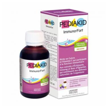 Підтримка імунітету сироп для дітей Pediakid (Immuno-Strong) 125 мл (PED-02214) фото №1