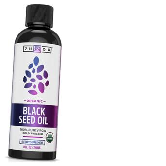 Вітаміни Zhou Nutrition Black Seed Oil 240мл (71501002) фото №1