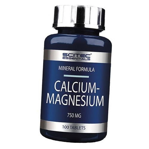 Вітаміни Scitec Essentials Calcium-Magnesium 100таб (36170005) фото №1