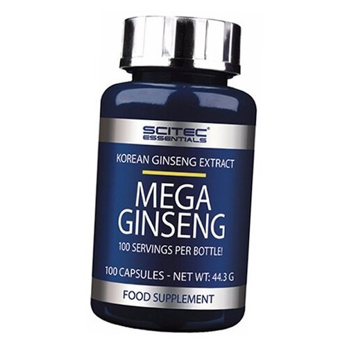 Вітаміни Scitec Essentials Mega Ginseng 100капс (71170005) фото №1