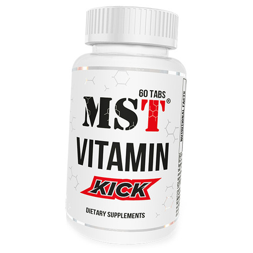 Комплекс вітамінів та мінералів MST Vitamin Kick 120таб (36288022) фото №1