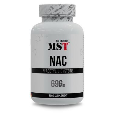Вітаміни та мінерали MST NAC 696 mg (120 caps) фото №1
