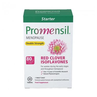 Добавка PharmaCare Promensil Menopause Double Strength 80 мг 60 таб фото №1