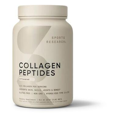 Для суглобів та звязок Sport Research Collagen Peptides 907 грам  фото №1