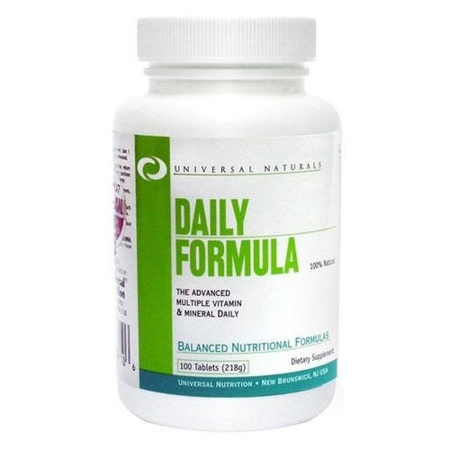 Вітаміни Universal Nutrition Daily Formula 100 таблеток (1047) фото №1