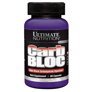 Добавка Ultimate Nutrition Carb Bloc 500 mg 90 капсул  фото №1