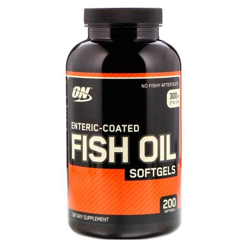 Вітаміни Optimum Nutrition USA Fish Oil 200 гел.капс фото №1