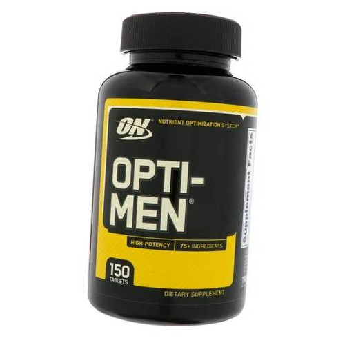 Вітаміни Optimum nutrition Opti-Men 150 таблеток (36092004) фото №1