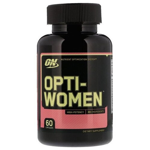 Вітамінний комплекс для жінок Optimum Nutrition (Opti-Women) 60 капсул фото №1