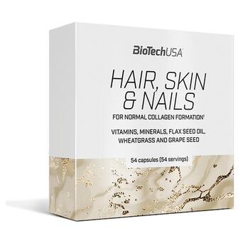 Добавка BioTech Hair, Skin & Nails 54 капс фото №1