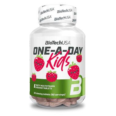 Вітаміни та мінерали BioTech One-A-Day Kids (90 chew tabs multivitamin) фото №1