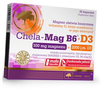 Вітаміни Olimp Nutrition Chela-Mag B6 D3 30капс (36283121) фото №1