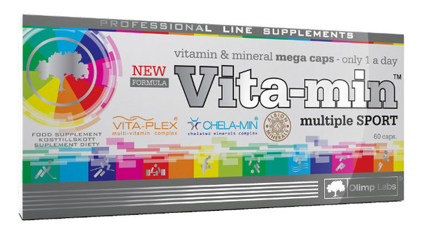Вітаміни Olimp Nutrition Vita-Min Multiple Sport 60 капсул (000000541) фото №1