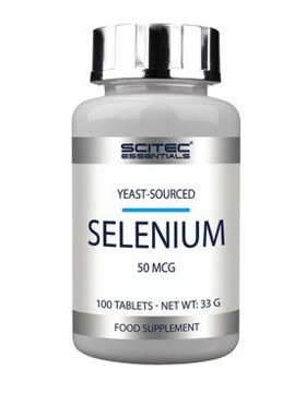 Вітаміни Scitec Nutrition Selenium 50mcg 100 таблеток фото №1