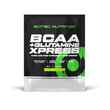 Аминокислота BCAA Scitec Nutrition BCAA+Glutamine Xpress 12 грамм - Яблоко (CN2826-6) фото №1