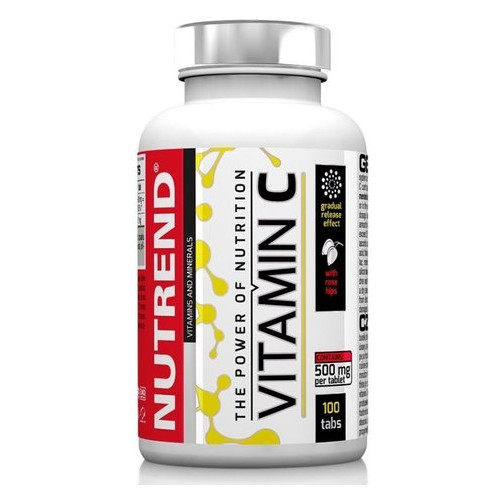 Вітаміни Nutrend Vitamin C 100 таблеток фото №1