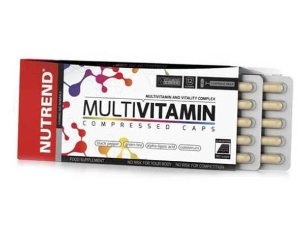 Вітаміни Nutrend Multivitamin Compressed 60 капсул (36119009) фото №2