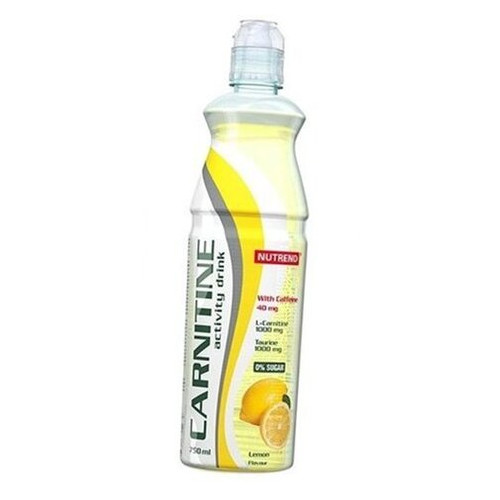 Спортивний напій Nutrend Carnitine drink 750мл Лимон (15119009) фото №1