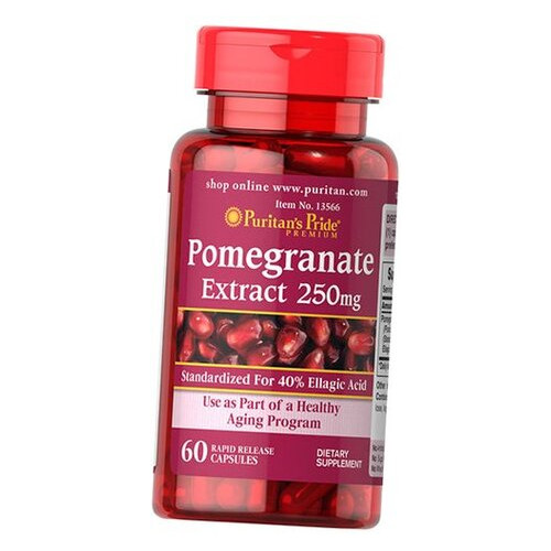 Вітаміни Puritans Pride Pomegranate Extract 250 60капс (71367064) фото №1