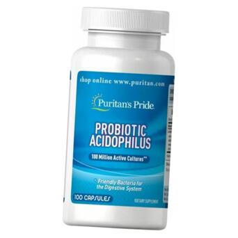 Пробіотик ацидофілін Puritans Pride Probiotic Acidophilus 250 таб (69367008) фото №1