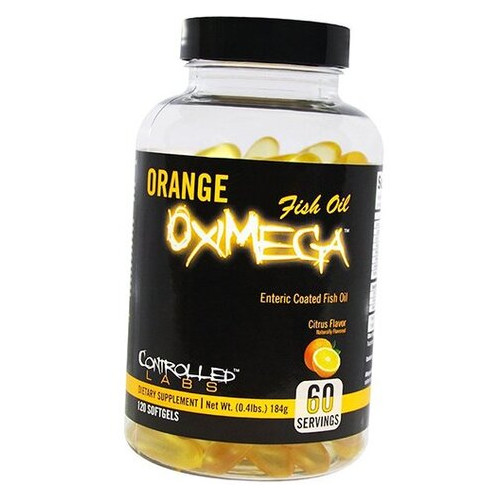 Добавка Controlled Labs Orange OxiMega Fish Oil 120 гелевих капсул (67183001) фото №1
