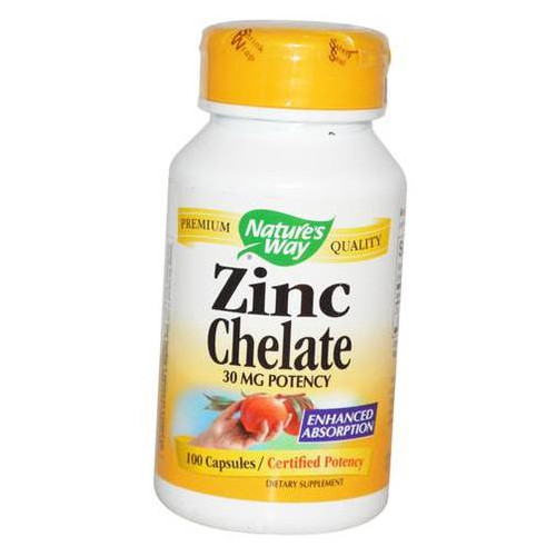 Вітаміни Nature's Way Zinc Chelate 100капс (36344004) фото №1
