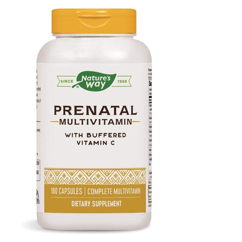 Вітаміни Nature's Way Prenatal Multi-Vitamin and Multi-Mineral 180 капсул (4384302877) фото №1
