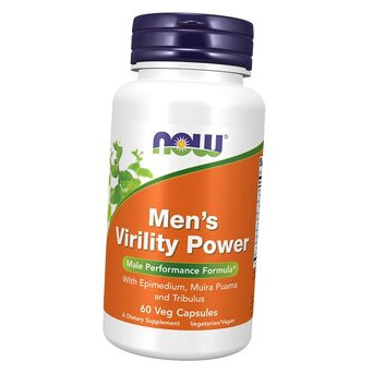 Вітаміни із США Now Foods Mens Virility Power 60 vcaps фото №1