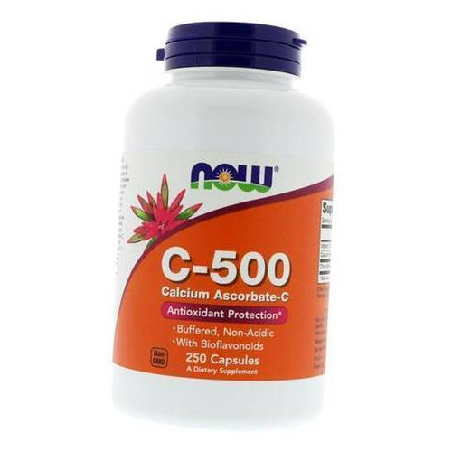 Вітаміни Now Foods C-500 Calcium Ascorbate 250капс (36128322) фото №2