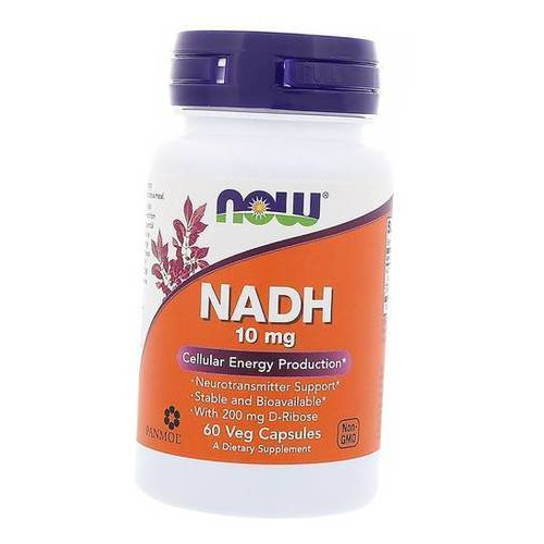 Вітаміни Now Foods NADH 10 60вегкапс (36128241) фото №1