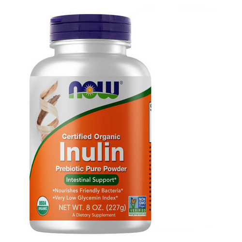 Вітаміни та мінерали Now Foods Inulin powder 227 грам (CN4489) фото №1
