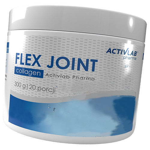 Гідролізат колагену з вітамінами Activlab Flex Joint Collagen 300г Полуниця-малина (68108006) фото №1