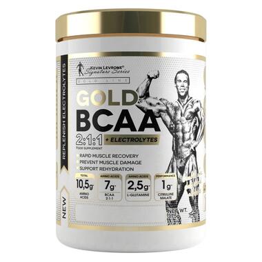 Амінокислота ВСАА Kevin Levrone Gold BCAA 2:1:1 + Electrolytes 375 грам ожина-ананас фото №1
