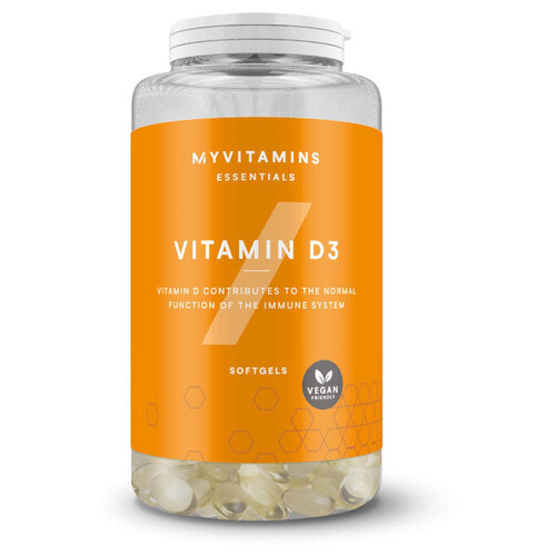 Вітаміни Myprotein Vitamin D3 180 капсул фото №1