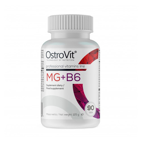 Вітаміни OstroVit Mg B6 90 таблеток фото №1