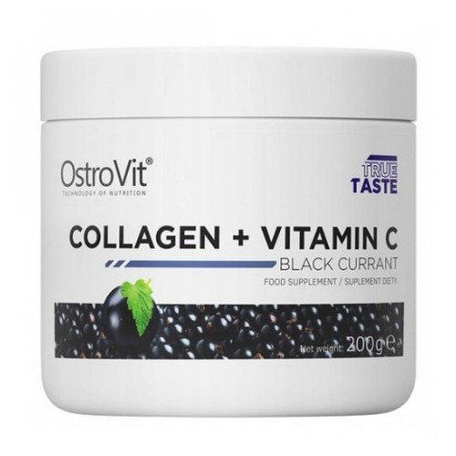 Вітаміни Ostrovit Collagen Vitamin C 200 г Персик фото №1