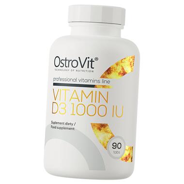 Витамин Д3 таблетки Vitamin D3 1000 Ostrovit  90 табеток 36250096 фото №1
