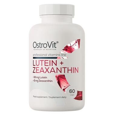 Натуральні добавки OstroVit Lutein + Zeaxanthin 60 капсул  фото №1