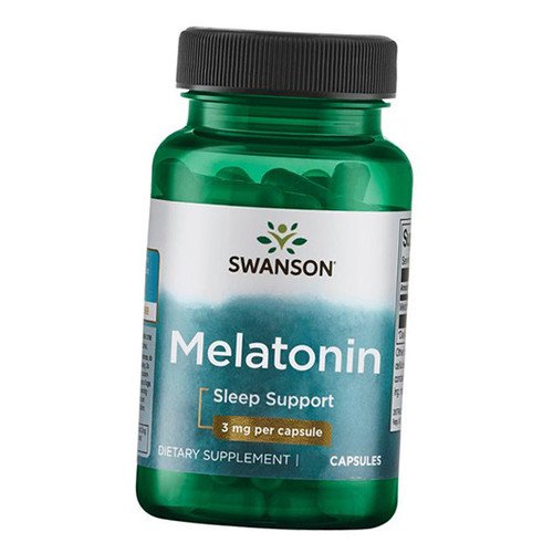 Вітаміни Swanson Melatonin 3 60 капсул (72 280 002) фото №2