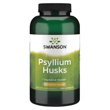 Вітаміни Swanson Psyllim Husks 610mg - 300caps фото №1