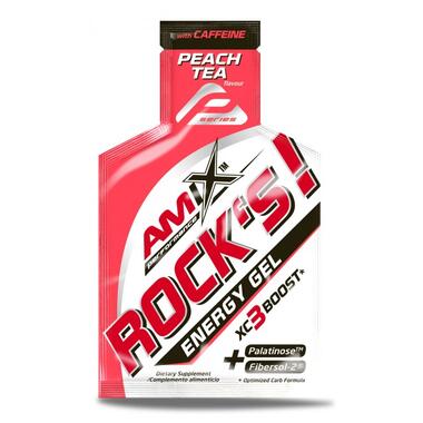 Добавка Amix Nutrition Performance Rocks Gel with Caffeine 32 грам персиковий чай фото №1