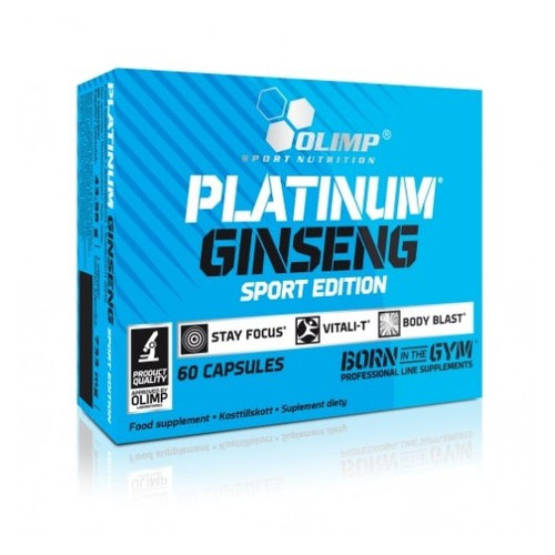 Вітаміни Olimp Platinum Ginseng Sport Edition 60 капсул фото №1